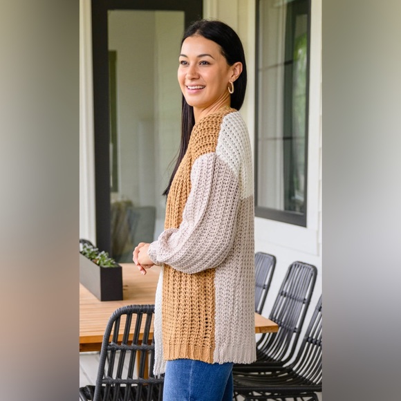 Color Block Cardigan - Picture 4 of 5